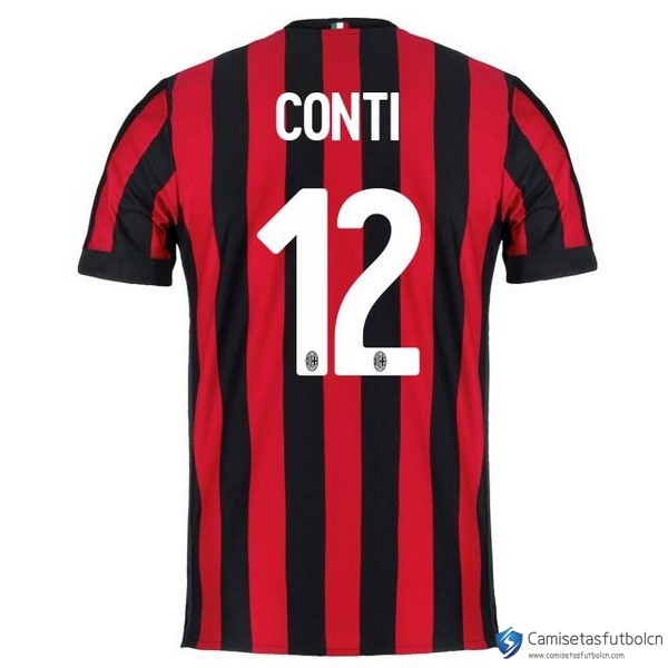 Camiseta Milan Primera equipo Conti 2017-18